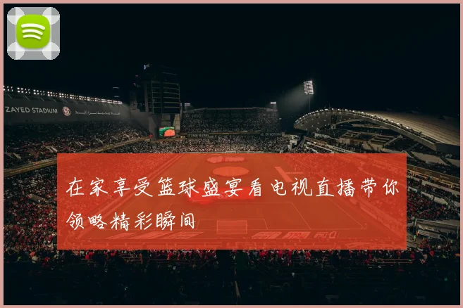 在家享受篮球盛宴看电视直播带你领略精彩瞬间